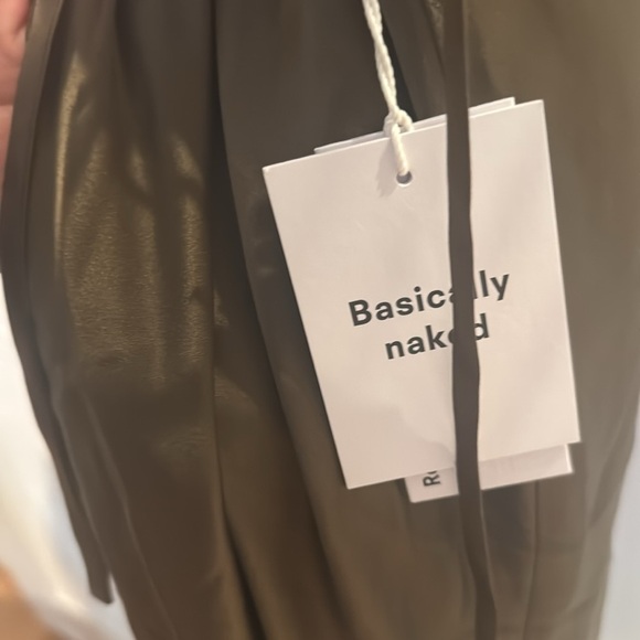 Reformation Anaiis Silk Dress MOREL New With Tags - Picture 8 of 8